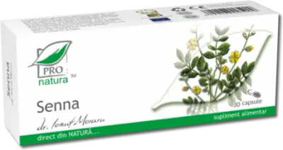 Senna, 30 capsule, Medica - Pro Natura