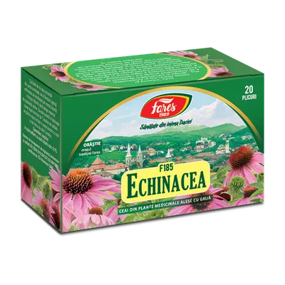 Ceai Echinacea, 20 plicuri, Fares