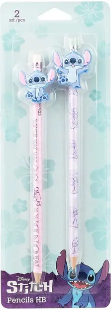 Set de creioane Cool Pack Disney - Stitch 3, HB, 2 buc