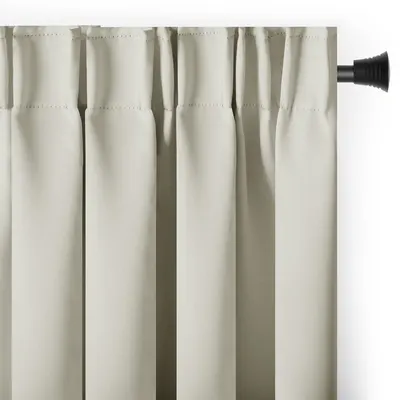 Draperie crem dimout (semi-opacă) 140x245 cm Kierra – Restilo