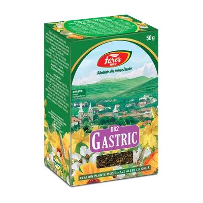 Ceai Gastric D62, 50g, Fares