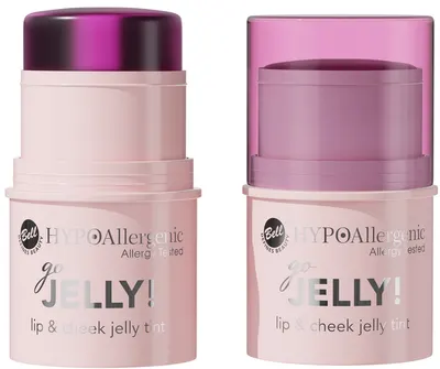 Bell HYPOAllergenic Tint pentru obraji și buze Go Jelly!, 03 Glamorous, 7.5 g