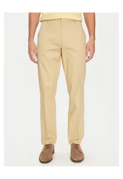 Pantaloni barbati culoare bej