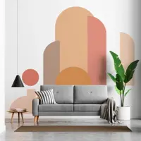 Autocolant pentru perete 120x250 cm Abstract Sunset – Ambiance