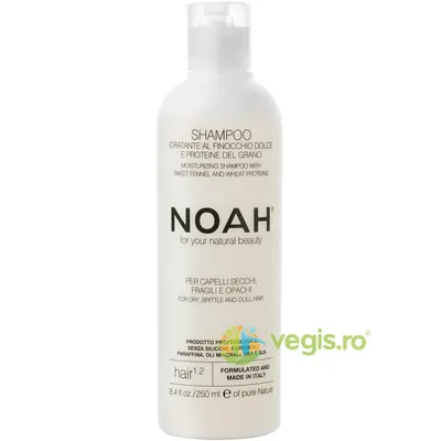Sampon Natural Hidratant cu Fenicul pentru Par Uscat, Fragil si Lipsit de Stralucire (1.2) 250ml