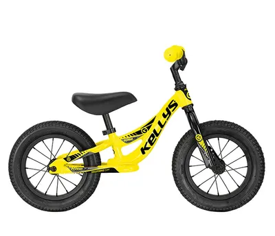 Velociped ciclism de șosea copii Kite 12, galben