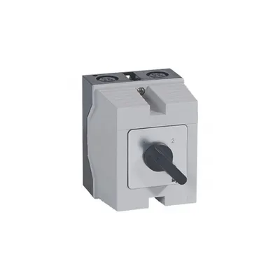 Intrerupator rotativ- changeover switch cuout off - PR 12 - 4P - 16 A - box 96x120 mm
