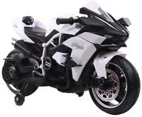 Motocicletă electrică pentru copii Moni - Ninja Duo, alba