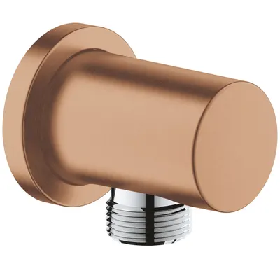 Cot iesire dus Grohe Rainshower 27057DL0, universal, iesire dus 1/2, mat, Warm sunset