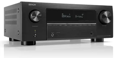 AV ресийвър Denon - AVC-X2850H, 7.2, negru
