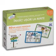Invat usor la mate. 50 de harti mentale, volumul 2. Clasele 3-5