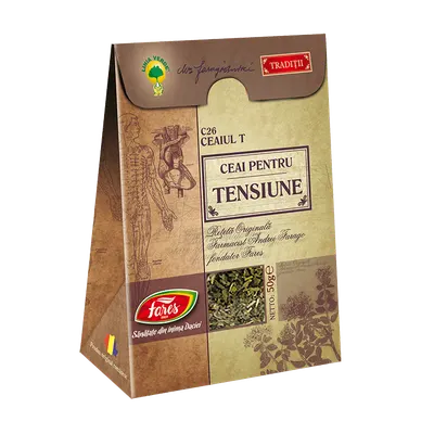 Ceai pentru tensiune C26, 50g, Fares