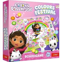 Joc de bord Gabby's Dollhouse: Colours Festival - Pentru copii