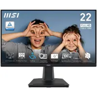Monitor Consumer MSI PRO MP225, 21.5", 1920 x 1080 pixeli, Black, 2 ani Garantie
