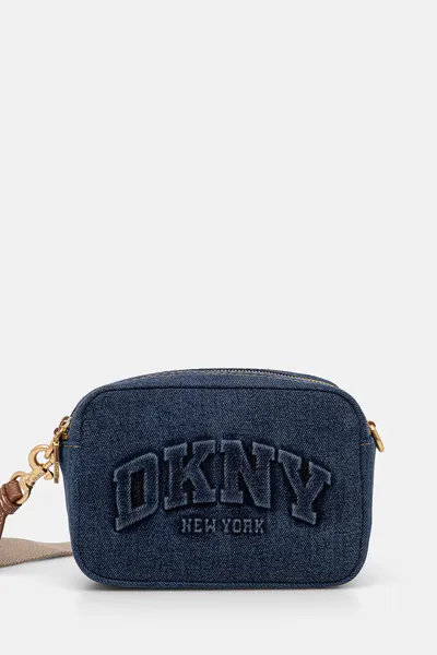 DKNY geantă crossbody pentru femei din denim