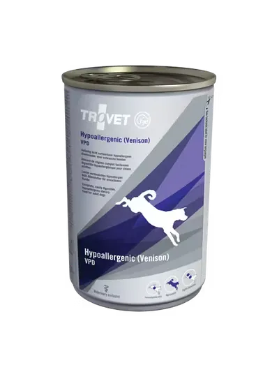 Trovet Dog conserva Hypoallergenic Caprioara, 400 g