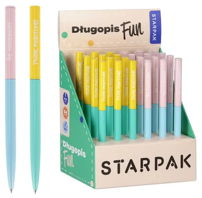 Pix automat Starpak - Fun, 0.7 mm, sortiment