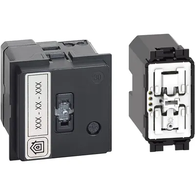 Controler conectat + Entra&Esci 1M Bticino Living Now K4510C, alb, negru