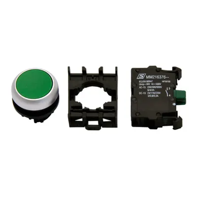 Set complet buton comanda verde