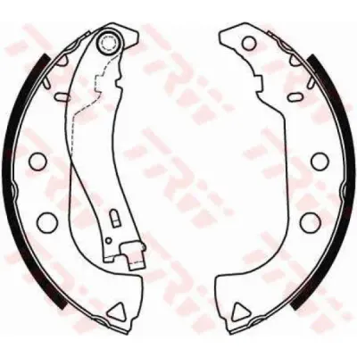 Set saboti frana TRW GS8484