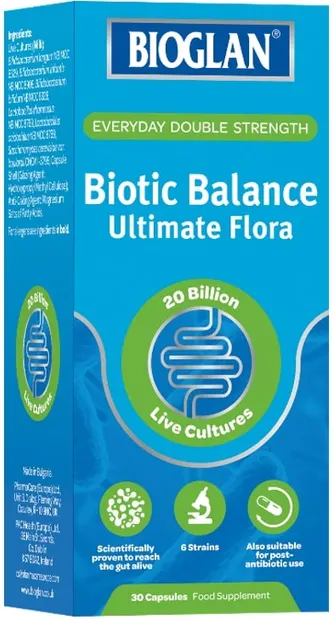 Biotic Balance Ultimate Flora, 30 capsule, Bioglan