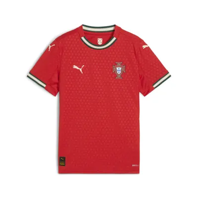 Tricou fotbal copii Portugal 2025 Heimtrikot roșu PUMA