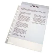 Folie de protectie Esselte, A4, standard, 43 microni, set de 25 buc