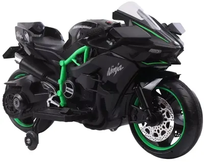 Motocicleta electrică pentru copii Moni - Ninja Duo, neagra
