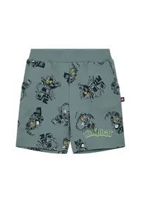 Pantaloni scurti sport baieti 12011469 - Bumbac organic - Verde - Verde