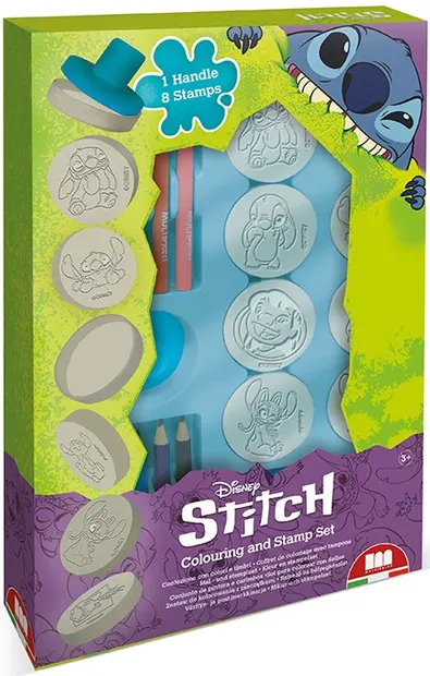 Set de ștampile Multiprint Stitch - 8 buc., cu mâner