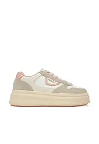 Pantofi sport dama - S5EMERY03/LES - Piele naturala - Bej