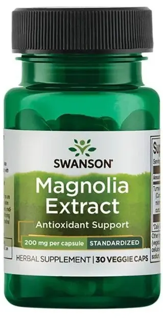 Magnolia Extract, 200 mg, 30 capsule, Swanson