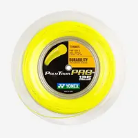 Bobină de cordaj de tenis monofilament, Yonex polytour pro 1,25mm galben 200m