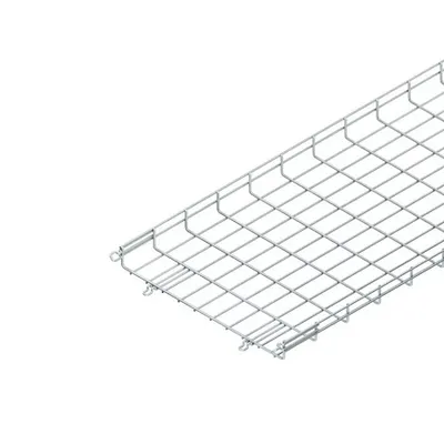 Tava din plasa de sarma in forma de U, sudata prin puncte din fire de otel, cu conector sudat MTC 54.500 F