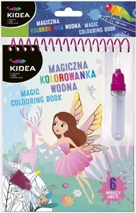 Carte de desen cu apă magică Kidea - Zânele