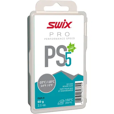 Ceară SWIX PS5 Turcoaz -10°C/-18°C (60g)