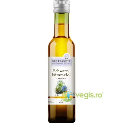 Ulei de Chimen Negru (Negrilica) Nativ Ecologic/Bio 250ml