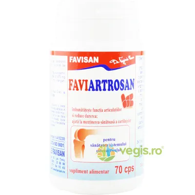 Faviartrosan pentru Sanatatea Sistemului Osteoarticular 70cps
