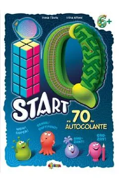 IQ start cu 70 autocolante +6 ani