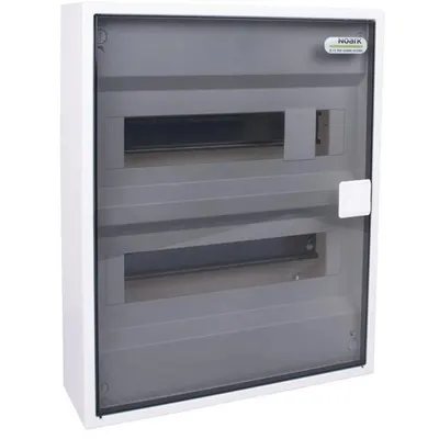Cofret de distributie din plastic, Noark 107275 PNS-SD 24T, montare aparenta,IP40, 24 module