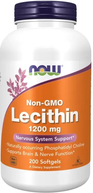 Non-GMO Lecithin, 200 capsule, Now