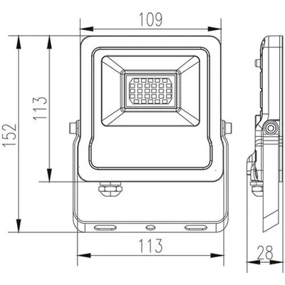 Proiector SL 20W SMD 3000K