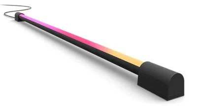 Lampă compactă cu tub Philips - Play gradient, 17.4W, neagră