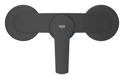 Baterie dus Grohe Start 242082432, aparenta, monocomanda, Negru mat