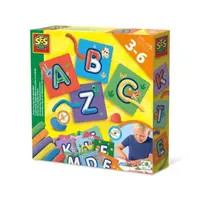 Set creativ - Invat literele, modeland plastilina