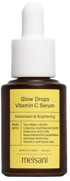 Meisani Ser facial cu vitamina C Glow Drops, 15 ml