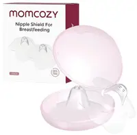 Protecții pentru mameloane din silicon Momcozy - 24 mm, 2 bucăți, roz