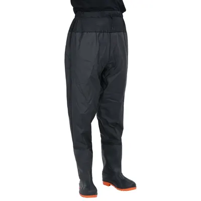 Gossi pantaloni cu talie inalta cu cizme, negru, marimea 38