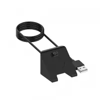Cablu Incarcare Techsuit TGC3 pentru Garmin Fenix 5 Plus / 7X / 6X / 6 / 5, USB-A, Negru