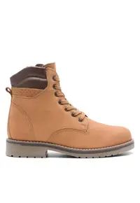 Botine dama - 590558808240840 - Piele naturala/Piele nabuc - Maro